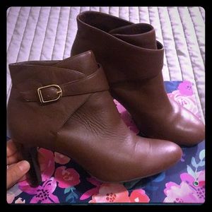 Brown Banana Republic Booties- size 7
